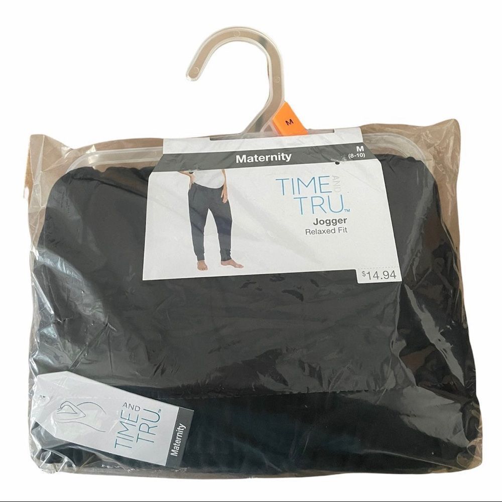 Time & Tru Maternity Joggers Medium